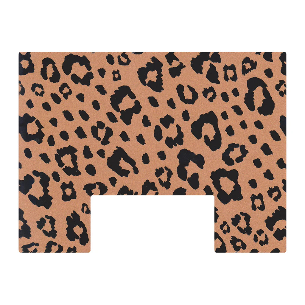 Paddle Saver™ Kitchen Kitty skin. The vinyl wrap has a wildcat theme with a spotted leopard pattern.