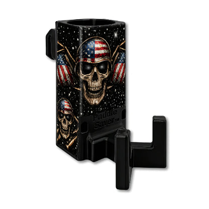 Paddle Saver™ Net Reaper skin wrapped around a black Paddle Saver™.