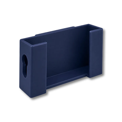 Phone Caddy Attachment in dark blue. Attaches to The Paddle Mate.