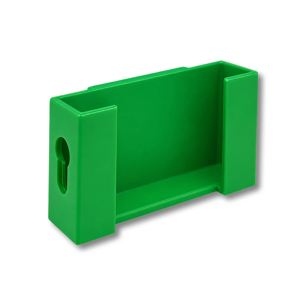 Phone Caddy Attachment in green. Attaches to The Paddle Mate.